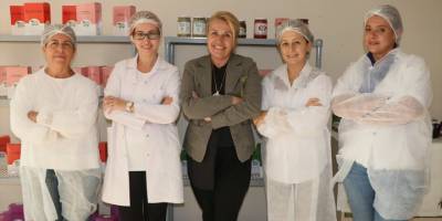 Urlalı kadınlar, yöresel ürünlerle Orta Doğu pazarına ilk adımı attı