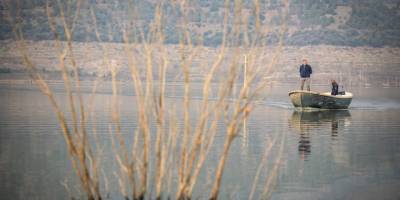 Traktörün yerini balıkçı tekneleri aldı