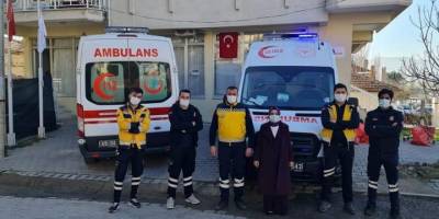 Selendi 112 İstasyonuna yeni ambulans