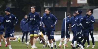 Fenerbahçe Trabzonspor maçı hazırlıklarını sürdürdü