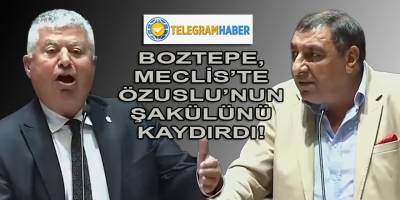 Ak Partili Boztepe, Meclis'te kürsüye çıktı, CHP'li Özuslu'nun şakülü kaydı!