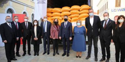 Arnavutluk’ta selden zarar gören çiftçilerin imdadına TİKA yetişti