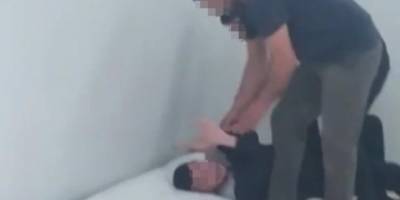 İzmir'de engelli bakım merkezindeki dehşet anları kamerada