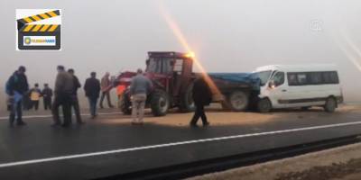 Tokat'ta 3 aracın karıştığı kazada bir kişi öldü, 9 kişi yaralandı