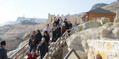 Yunanlılar Kapadokya'yı gezdi