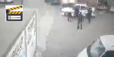 Afyonkarahisar'da otomobildeki 4 kişinin silahla öldürüldüğü anların güvenlik kamera kayıtları ortaya çıktı