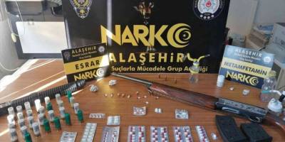 Manisa'da uyuşturucu operasyonunda 10 kişi gözaltına alındı