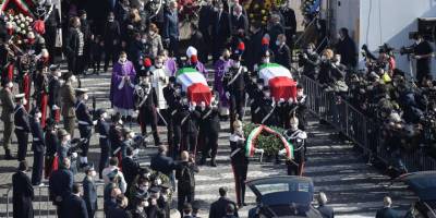 Kongo'da öldürülen İtalyan Büyükelçi için devlet töreni düzenlendi