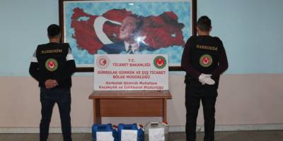 Gürbulak’ta bir tırda 54 kilo sıvı uyuşturucu ele geçirildi