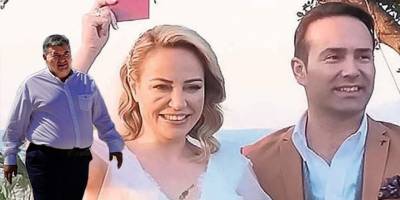 Evlenen çifti görevlerinden aldı