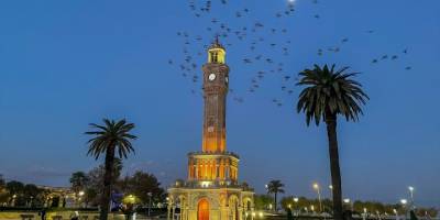 İzmir güne böyle uyandı