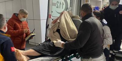 Uyuyan eşini bıçakladı, bıçağın kırılan parçası göğsünde kaldı