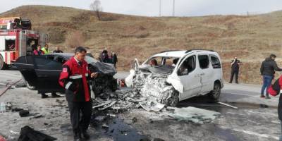 İmranlı belediye başkanı kaza yaptı, durumu ağır
