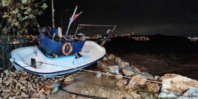 Bursa’da deniz taştı, tekneler sular altında kaldı