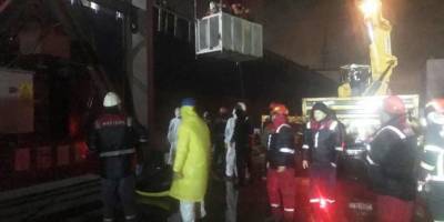 Su alan gemiden personel tahliye edildi