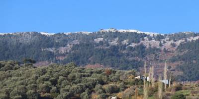 Aydın’a yılın ilk karı düştü