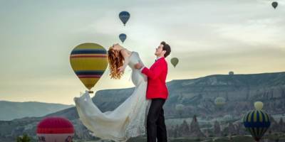 Türkiye'nin en romantik yeri "Kapadokya"