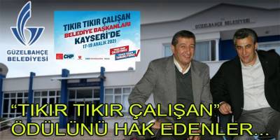 CHP'nin 'Tıkır Tıkır Çalışan Başkan Ödülü' Güzelbahçe'ye mi geliyor?