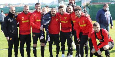 İzmir depreminin sembolü Ayda’dan Göztepe’ye ziyaret