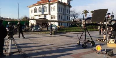 Bandırma Füze Kulübü filminin çekimleri Bandırma'da devam etti