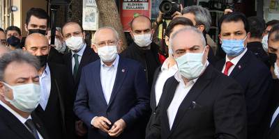 Kılıçdaroğlu, İzmir’deki selde zarar gören esnafı ziyaret etti