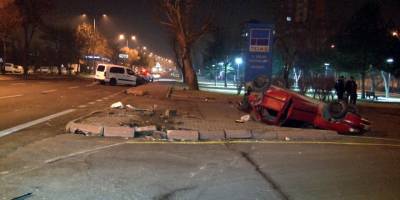 Kayseri’de trafik kazası: 4 yaralı