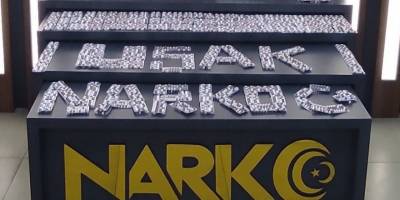 Uşak'ta 3 bin 919 sentetik hap ele geçirildi