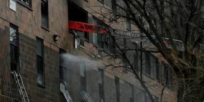 ABD’de 19 katlı apartmanda çıkan yangında 9’u çocuk 19 kişi öldü