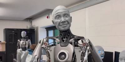 İnsansı robot Ameca, CES 2022'de görücüye çıktı