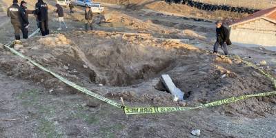 Define ararken kazdığı tünelin altında kalarak can verdi