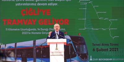 Çiğli'ye tramvay geliyor