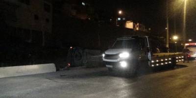 Takla atan araçtan burnu bile kanamadan çıktı