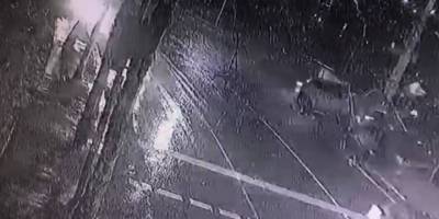 İstanbul’da feci kaza kamerada: Motor tamamen koptu, 1’i ağır 4 yaralı