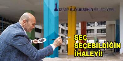 İzmir Büyükşehir'den eli fırça tutanın kazanacağı ihaleler!