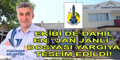 CHP'li Mustafa İnce ve ekibinin en 'jan janlı' dosyası yargıya teslim edildi!