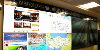 Türkiye’nin karla mücadelesi 7/24 bu ekranlardan takip ediliyor