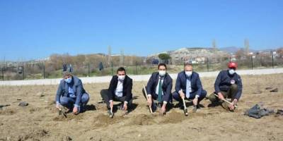 Selendi’de cirit sahası artık lavanta kokacak