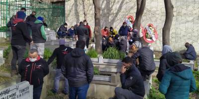 Gökçeada açıklarındaki teknede ölen Off-Road şampiyonu defnedildi