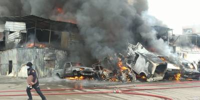 Bursa'da büyük yangın! Dumanlar gökyüzünü kapladı...