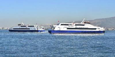 İzmir'de vapur seferleri iptal edildi