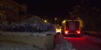 Amasya’da ev yangını: 6 kişilik aile ölümden döndü