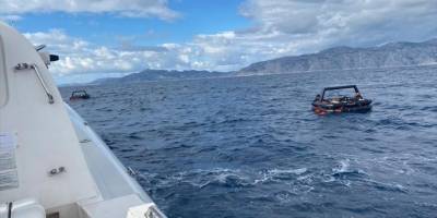 Muğla açıklarında 24 düzensiz göçmen kurtarıldı