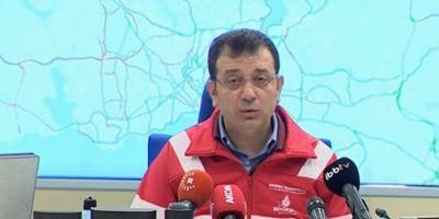 İmamoğlu: Kar yağışının saat 18.00'den sonra devam etme ihtimali yüksek