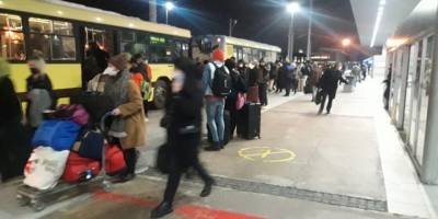 İstanbul yolcuları yurtlara yerleştirildi