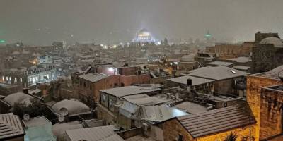 Kudüs kara büründü