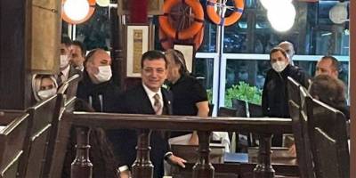 Karataş, bu yemek ertelenemez miydi dedi ve ekledi: Senden Cumhurbaşkanı olmaz İmamoğlu...