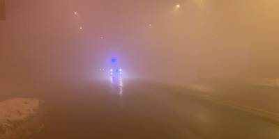 Düzce’de yoğun sis: Göz gözü görmüyor