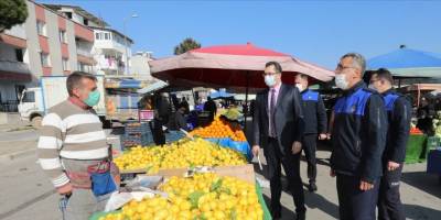 Gaziemir pazarlarında pandemi ve fiyat denetimi