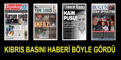 Falyalı suikastını Kıbrıs basını böyle gördü!