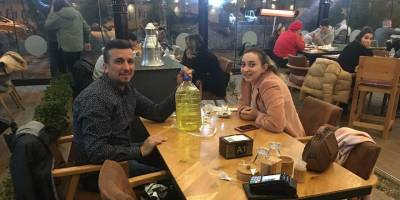 Sevgililer Günü'nde 5 litrelik bidonla benzin hediye etti